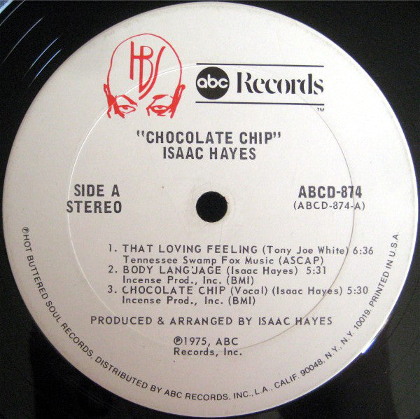 Isaac Hayes : Chocolate Chip (LP, Album, San)