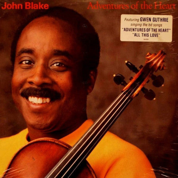 John Blake : Adventures Of The Heart (LP, Album)