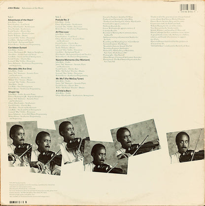 John Blake : Adventures Of The Heart (LP, Album)