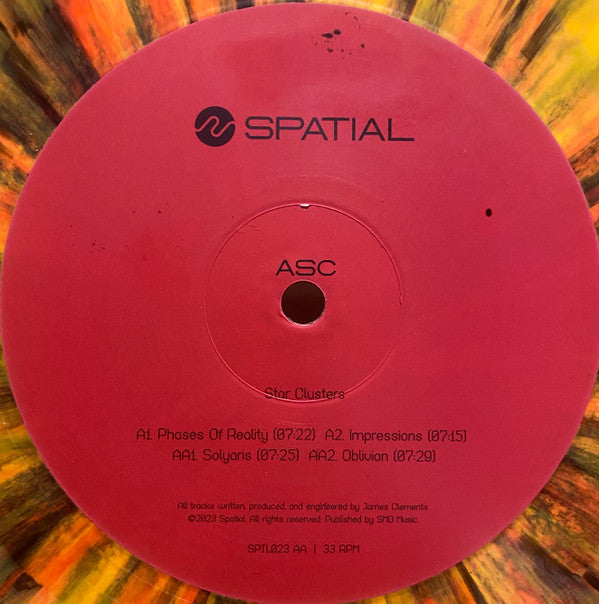 ASC : Star Clusters (12", EP, Yel)