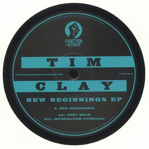 Tim Clay (3) : New Beginnings EP (12", EP)