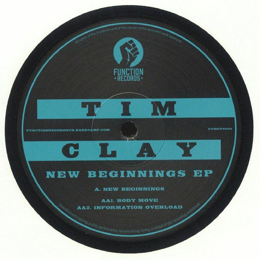 Tim Clay (3) : New Beginnings EP (12", EP)