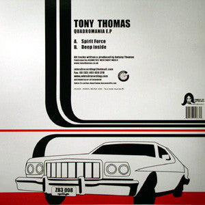 Tony Thomas : Quadromania E.P (12", EP)