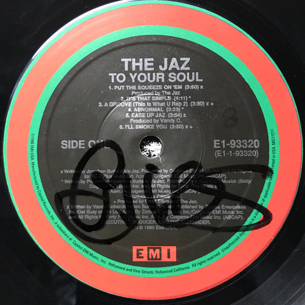 The Jaz : To Your Soul (LP, Album)