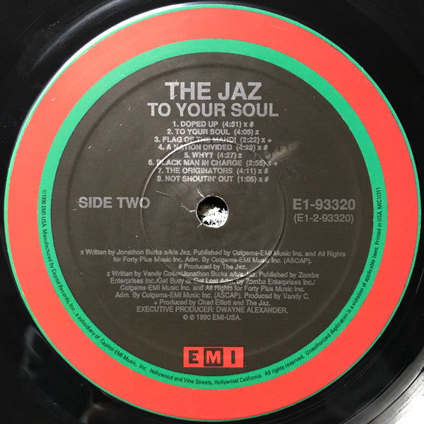 The Jaz : To Your Soul (LP, Album)