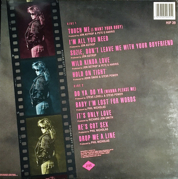 Samantha Fox : Touch Me (LP, Album)