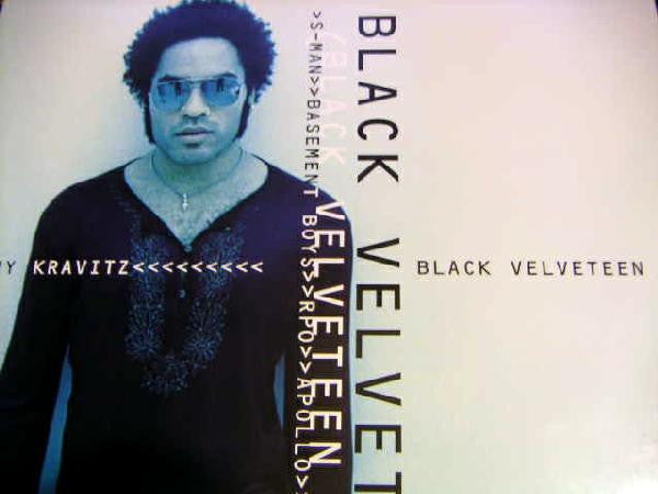 Lenny Kravitz : Black Velveteen (2x12", Promo)