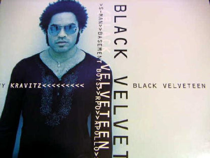 Lenny Kravitz : Black Velveteen (2x12", Promo)