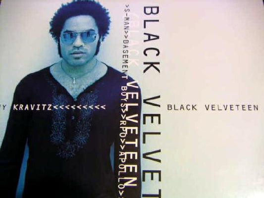 Lenny Kravitz : Black Velveteen (2x12", Promo)