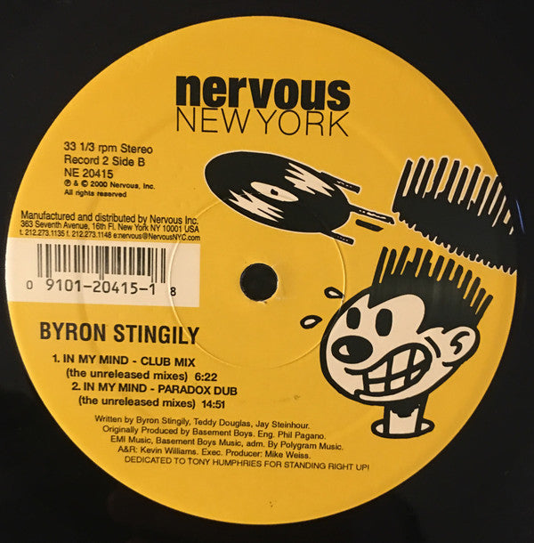 Byron Stingily : Stand Right Up (2x12")