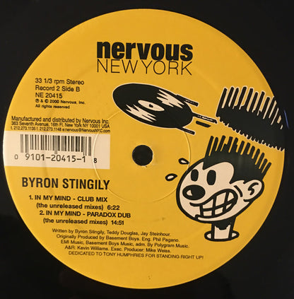 Byron Stingily : Stand Right Up (2x12")