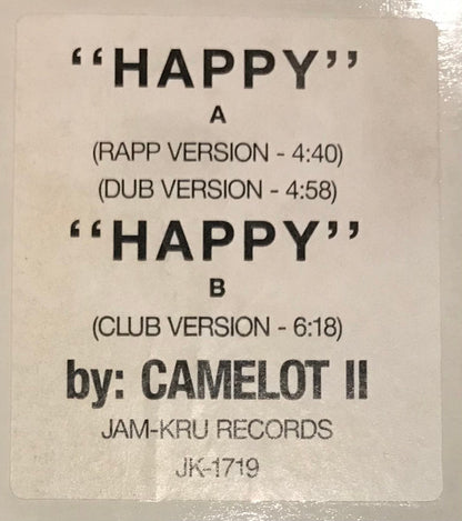 Camelot II : Happy (12")