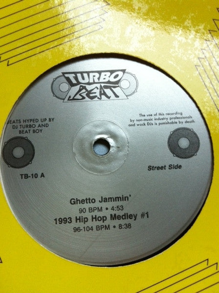 DJ Turbo (3) And Beat Boy (3) : Turbo Beat #10 (12")