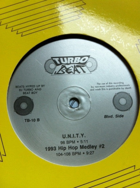 DJ Turbo (3) And Beat Boy (3) : Turbo Beat #10 (12")