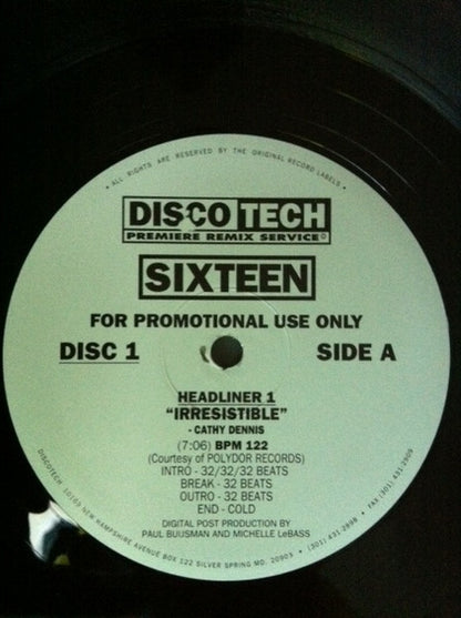 Various : DiscoTech Sixteen (3x12", Comp, Promo)