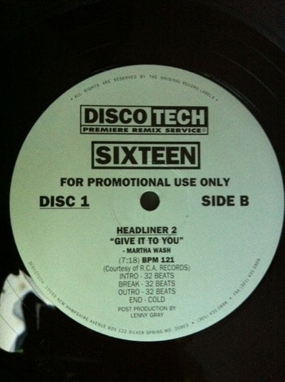 Various : DiscoTech Sixteen (3x12", Comp, Promo)