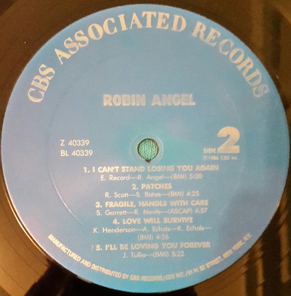 Robin Angel : Robin Angel (LP, Album)