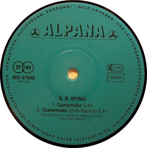 BB Sting* : Gunsmoke (12")