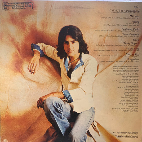 Biddu Orchestra : Eastern Man (LP, Album, Promo)