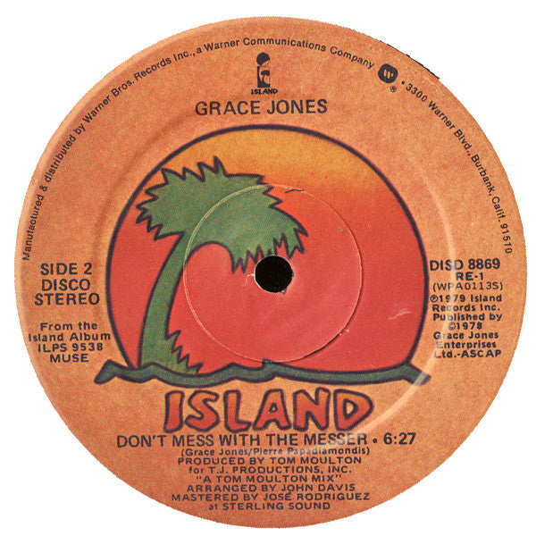 Grace Jones : On Your Knees (12")