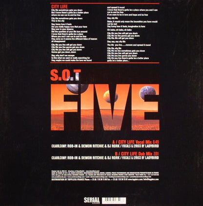 Soldiers Of Twilight : City Life (12")