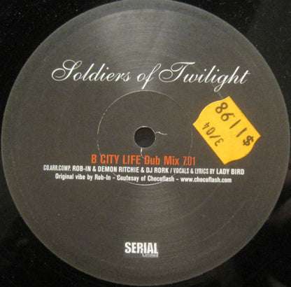 Soldiers Of Twilight : City Life (12")
