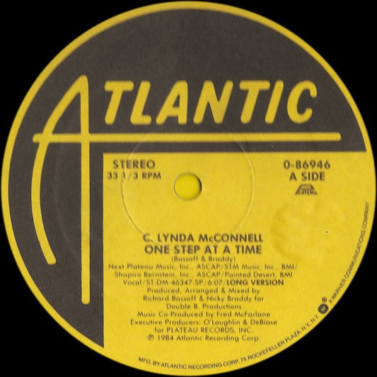 C. Lynda McConnell : One Step At A Time (12")