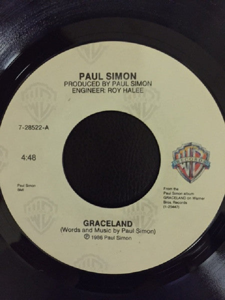 Paul Simon : Graceland / Hearts And Bones (7")