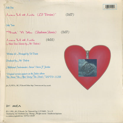 Jodeci : Love U 4 Life (12", Single)