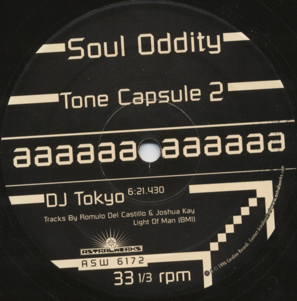 Soul Oddity : Tone Capsule 2 (12")