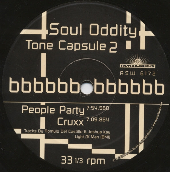 Soul Oddity : Tone Capsule 2 (12")