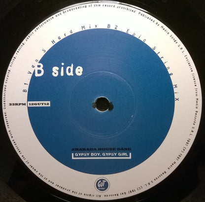 Sharada House Gang : Gypsy Boy, Gypsy Girl (12")