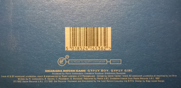Sharada House Gang : Gypsy Boy, Gypsy Girl (12")