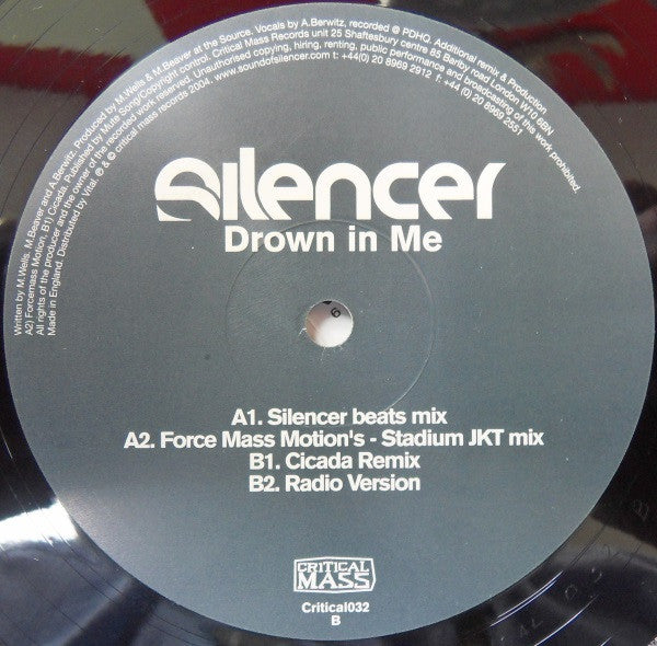 Silencer : Drown In Me (12")