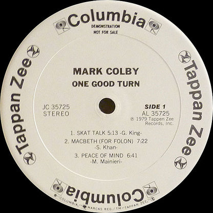 Mark Colby : One Good Turn (LP, Album, Promo)
