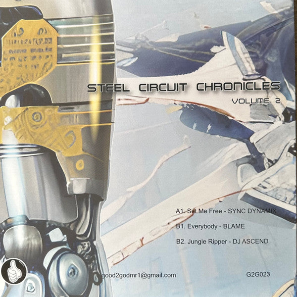 Various : Steel Circuit Chronicles Volume 2 (12", Blu)