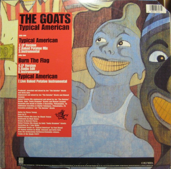 The Goats : Typical American (12")