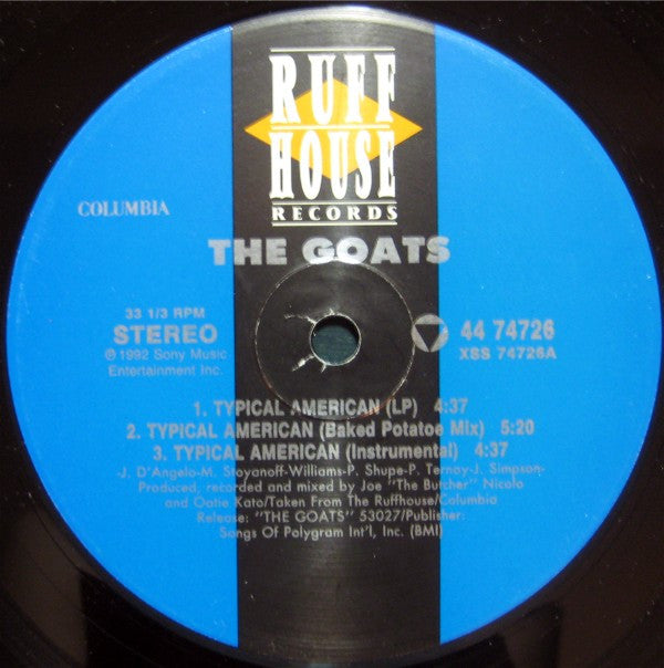The Goats : Typical American (12")
