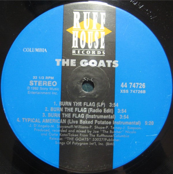 The Goats : Typical American (12")