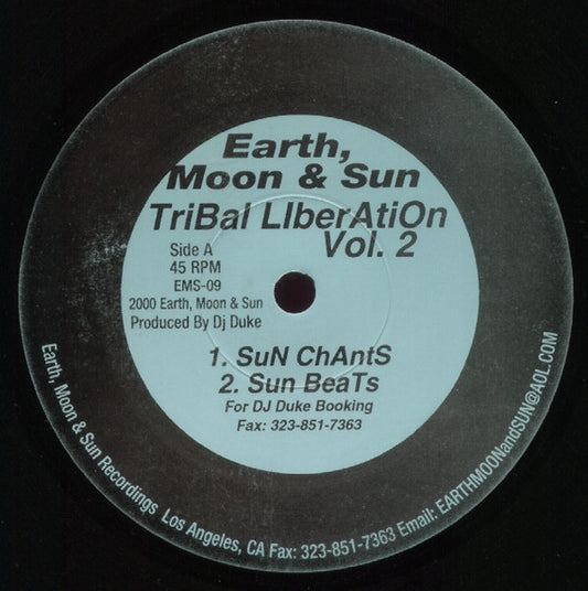 DJ Duke : Tribal Liberation Vol. 2 (12")