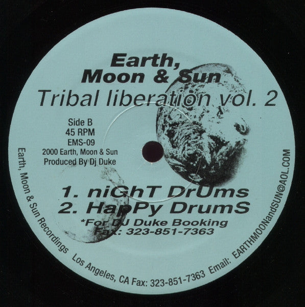 DJ Duke : Tribal Liberation Vol. 2 (12")