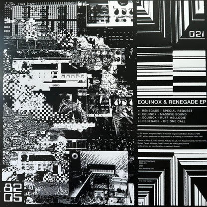 Equinox (3), Renegade* : EP (12", EP, Blu)