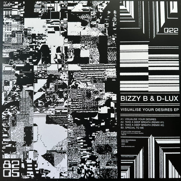 Bizzy B & D-Lux* : Visualise Your Desires (12", EP, Gre)