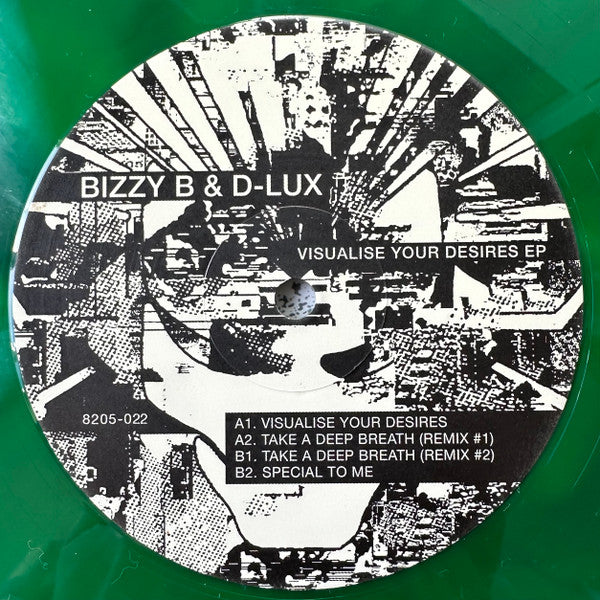 Bizzy B & D-Lux* : Visualise Your Desires (12", EP, Gre)