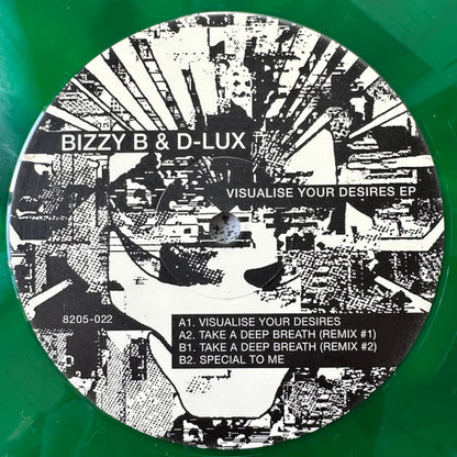 Bizzy B & D-Lux* : Visualise Your Desires (12", EP, Gre)