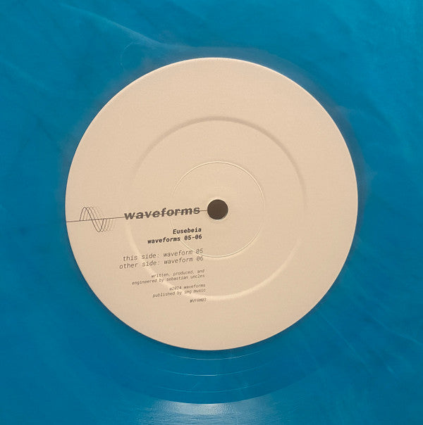 Eusebeia : Waveforms 05-06 (10", Blu)