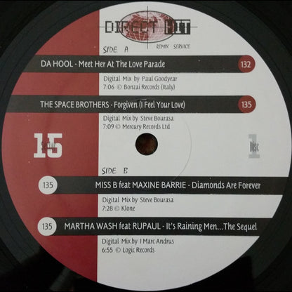 Various : Direct Hit Sector 15 (3x12", Comp, Promo)