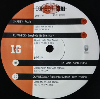 Various : Direct Hit Volume 16 (3x12", Comp, Promo)