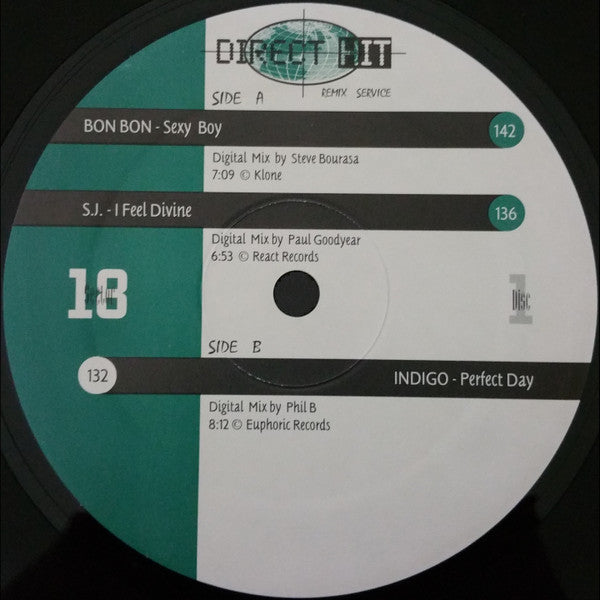 Various : Direct Hit Sector 18 (3x12", Comp, Promo)