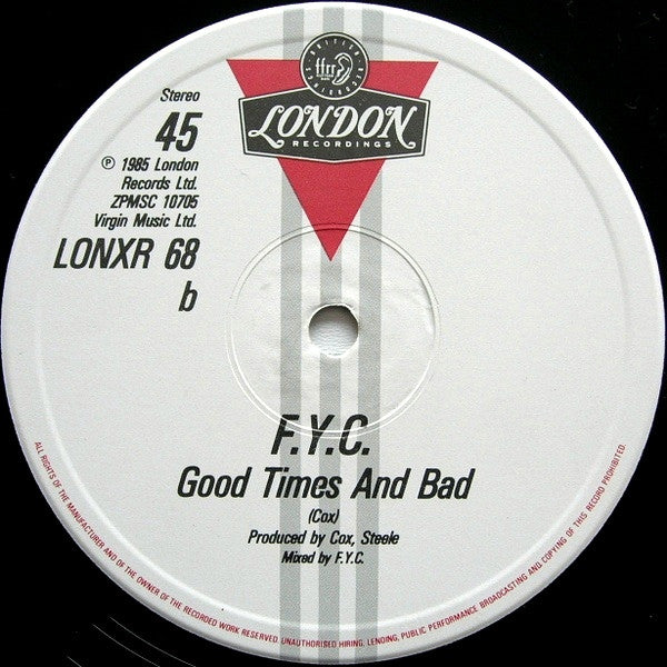 FYC* : Johnny Come Home (Remix) (12", Single, Pic)